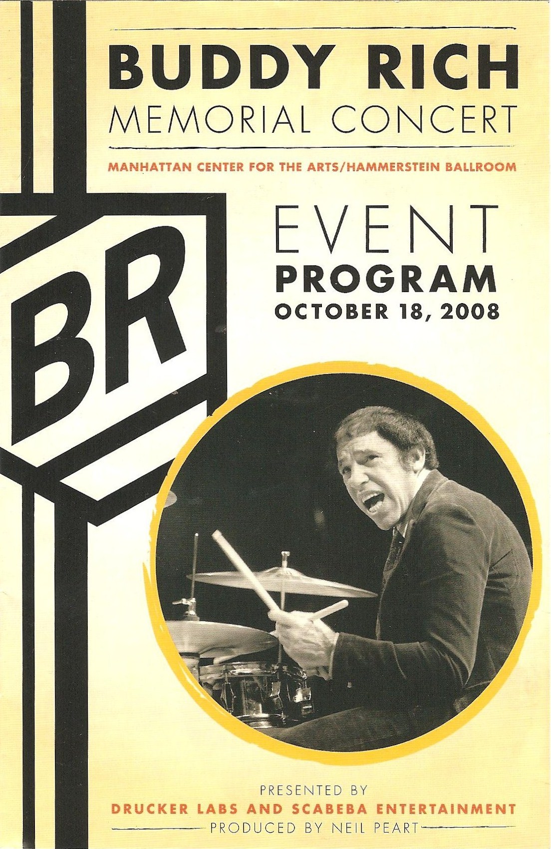 Buddy Rich Memorial 2008 program